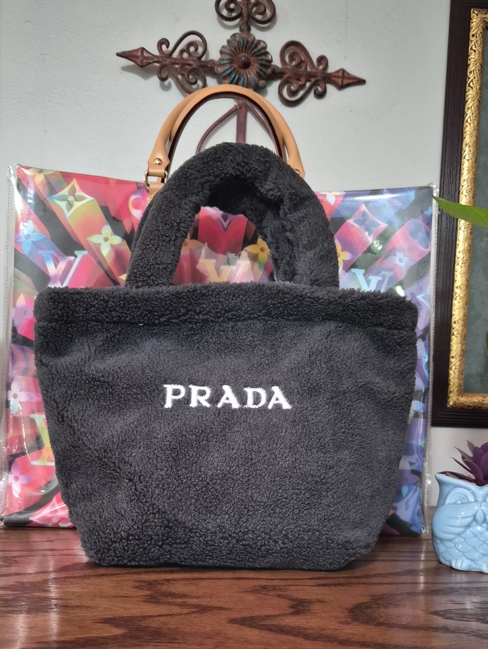 Prada Teddy Bear Tote